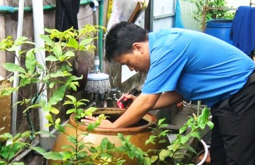 Phường Long Xuyên ra quân phòng, chống sốt xuất huyết.