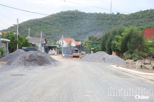 Dự án đường Minh Mạng đang đẩy nhanh tiến độ.