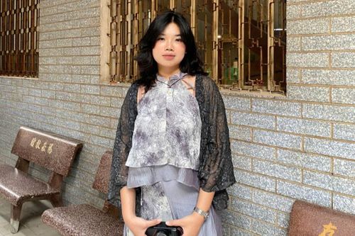 Cô chủ của thương hiệu trâm khảm trai Mun Artisan Nguyễn Thị Minh Châu. Ảnh: NVCC