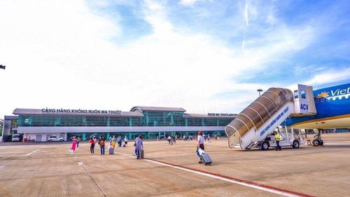 Sân bay Buôn Ma Thuột được quy hoạch để đón 7 triệu lượt khách vào năm 2050. Ảnh: CAAV.