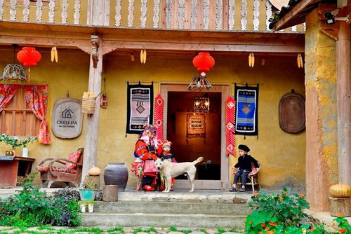 Thôn Lô Lô Chải, xã Lũng Cú, tỉnh Tuyên Quang. Ảnh: Trần Cao Bảo Long