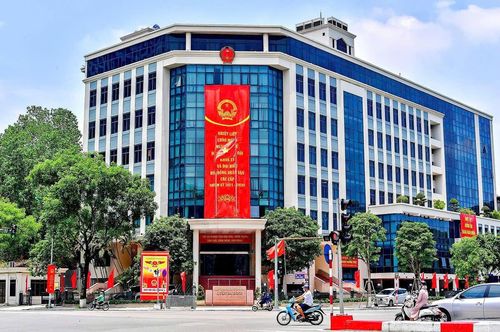 Trụ sở UBND phường Ngọc Hà. Ảnh: Cổng TTĐT phường Ngọc Hà