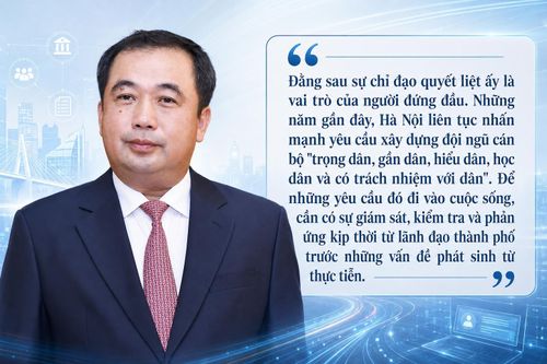 Trong ảnh: Ủy viên Bộ Chính trị, Bí thư Thành ủy Hà Nội Trần Đức Thắng. Ảnh: TTXVN
