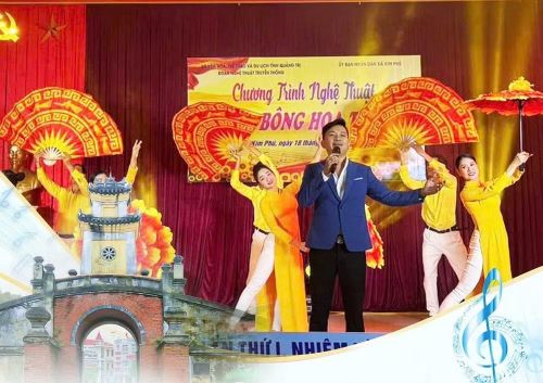 Chương trình nghệ thuật của Đoàn chào mừng Đại hội Thi đua yêu nước tỉnh Quảng Trị.