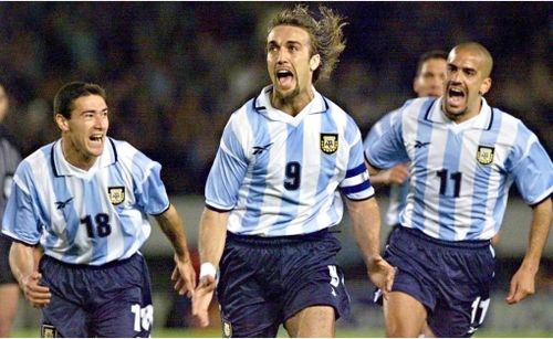 Danh thủ Gabriel Batistuta. Ảnh: FIFA