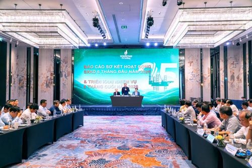 Toàn cảnh Hội nghị sơ kết hoạt động sản xuất kinh doanh 6 tháng đầu năm 2026 của PV Drilling.