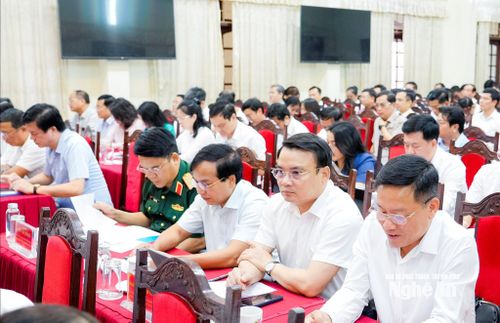 Các đại biểu tham dự hội nghị. Ảnh: Phạm Bằng