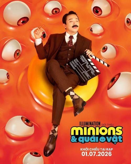 Trấn Thành tái ngộ thương hiệu Minions sau 13 năm.