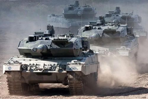 Đức sẽ mua khoảng 40% cổ phần của KNDS, nhà sản xuất xe bọc thép Leopard 2. Ảnh: Tân Hoa Xã.
