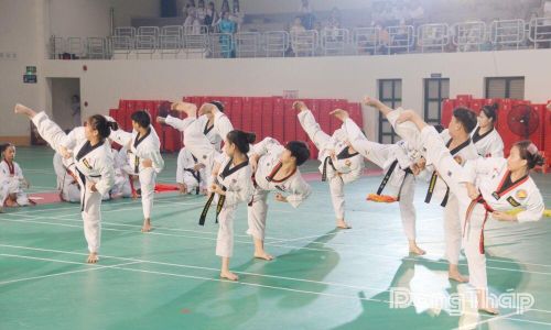 Các hoạt động trình diễn, biểu diễn góp phần đưa phong trào võ thuật phát triển.