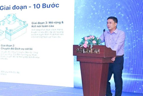 Ông Trần Thanh Duy, Phó Giám đốc Sở Khoa học và Công nghệ tỉnh Lâm Đồng chia sẻ kết quả nổi bật, kinh nghiệm triển khai tại tỉnh Lâm Đồng