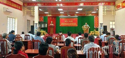 Xã Thượng Cốc tổ chức hội nghị triển khai kế hoạch sắp xếp, đổi tên xóm.