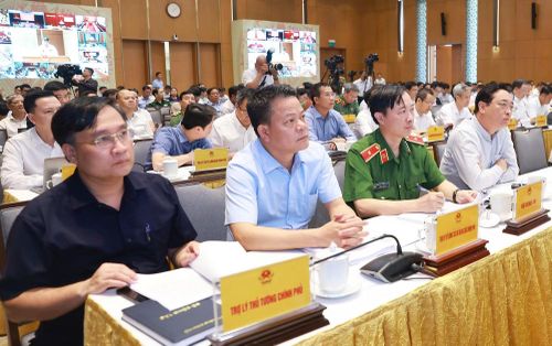Các đại biểu dự phiên họp tại điểm cầu Trung ương.