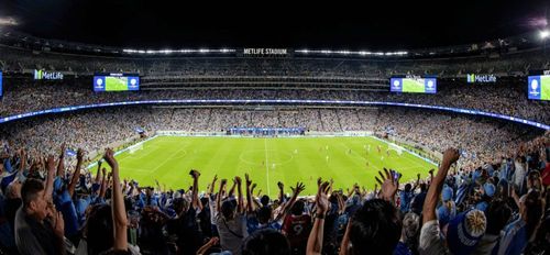Quang cảnh sân Metlife nhìn từ phòng VIP