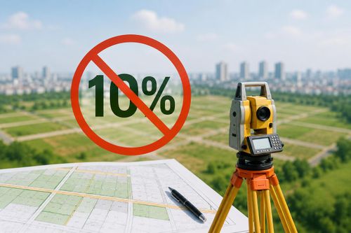 Bỏ các quy định có liên quan đến việc dành tối thiểu 10% số thu ngân sách từ đất đai để thực hiện công tác đo đạc, đăng ký đất đai, cấp Giấy chứng nhận, xây dựng cơ sở dữ liệu đất đai và đăng ký biến động, chỉnh lý hồ sơ địa chính. Ảnh minh họa