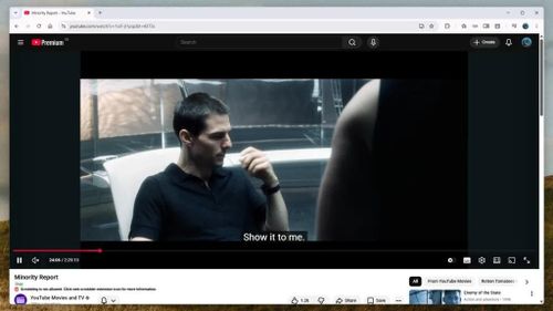 Video đầy đủ được hiển thị giống như bất kỳ video YouTube nào khác. Ảnh chụp màn hình: YouTube