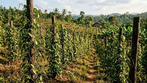 Sau thu hoạch, cây hồ tiêu thường rơi vào trạng thái suy kiệt, cần chăm sóc khoa học. (Ảnh: MIT)
