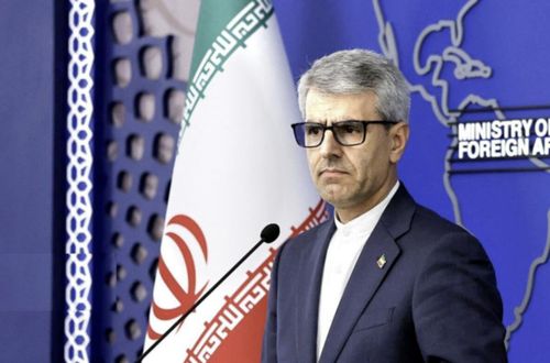 Phát ngôn viên Bộ Ngoại giao Iran Esmaeil Baqaei. (Ảnh: Bộ Ngoại giao Iran)