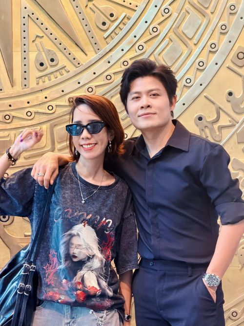 Nhạc sĩ Nguyễn Văn Chung và quản lý Thủy Lê