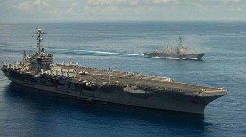 USS John C. Stennis (CVN-74) hiện nằm tại Newport News, Virginia để thực hiện chương trình tiếp nhiên liệu và đại tu giữa vòng đời (RCOH). Quá trình này bắt đầu từ năm 2021 nhưng bị kéo dài do ảnh hưởng của đại dịch COVID-19 và các hư hỏng ngoài dự kiến. Theo kế hoạch hiện nay, con tàu sẽ trở lại hoạt động vào cuối năm 2026.