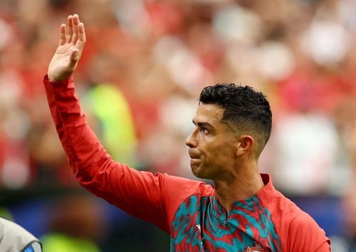  Ronaldo có ngày thi đấu thăng hoa trước Uzbekistan. Ảnh: Reuters. 