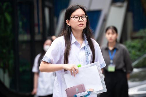 Thí sinh trong kỳ thi tốt nghiệp THPT 2026. Ảnh: Đinh Hà.