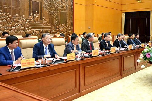Các đại biểu tham dự hội nghị. (Ảnh: ĐĂNG KHOA)