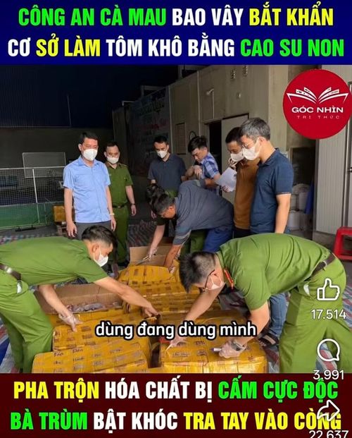 Hình ảnh được chụp từ video clip đăng tải thông tin giả mạo trên mạng xã hội.