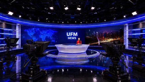 Hệ thống trường quay tại Trường Đại học Tài chính - Marketing. Ảnh: UFM.