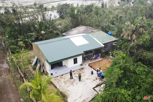Ngôi nhà nhân ái của gia đình anh Nguyễn Hữu Quế.