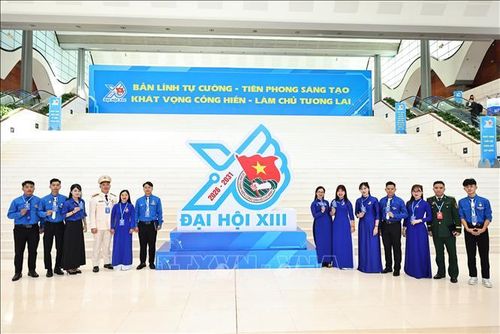 Các đại biểu tham dự Đại hội Đoàn toàn quốc lần thứ XIII, nhiệm kỳ 2026 - 2031.