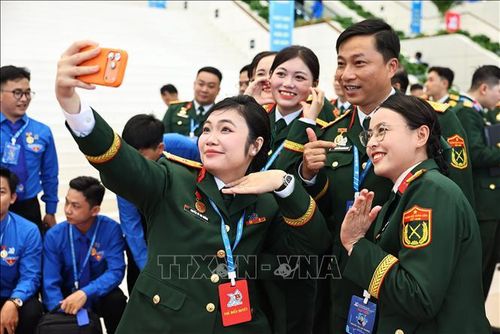 Đại biểu Đoàn TNCS Hồ Chí Minh Quân đội tham dự Đại hội Đoàn toàn quốc lần thứ XIII, nhiệm kỳ 2026 - 2031.