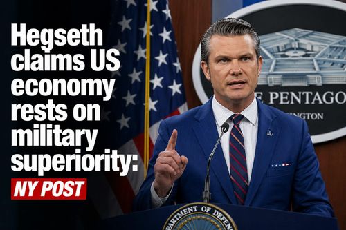 Bộ trưởng Chiến tranh Mỹ Pete Hegseth. Ảnh: LA Times.