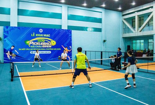 Vận động viên thi đấu tại giải. Ảnh: BẢO LÂM
