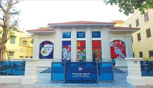 Bảo tàng Công an Hà Nội tại Phường Cửa Nam, TP. Hà Nội, nơi lưu giữ nhiều tư liệu quý giá phục vụ chương trình.