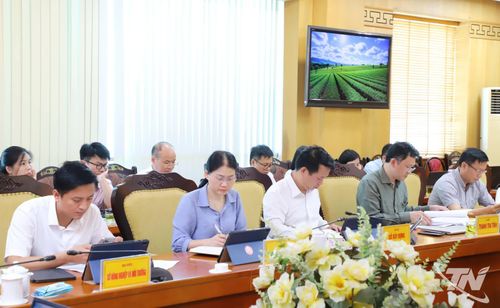 Đại diện các sở, ngành tham dự Hội nghị.