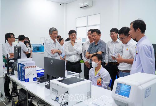Hệ thống xét nghiệm đạt chuẩn ISO 15189:2022 tại Bệnh viện MEDIC Cà Mau.