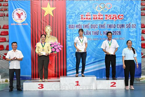  Ban Tổ chức trao giải Nhất, Nhì, Ba toàn đoàn; trong đó phường Bạc Liêu đoạt giải Nhất với 21 Huy chương Vàng, 11 Huy chương Bạc, 15 Huy chương Đồng.