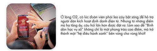 Tổ công nghệ áo xanh và hành trình xóa mù số từ đại ngàn xuống biển ghi lại nỗ lực của đoàn viên thanh niên tỉnh Gia Lai trong phong trào “Bình dân học vụ số”.