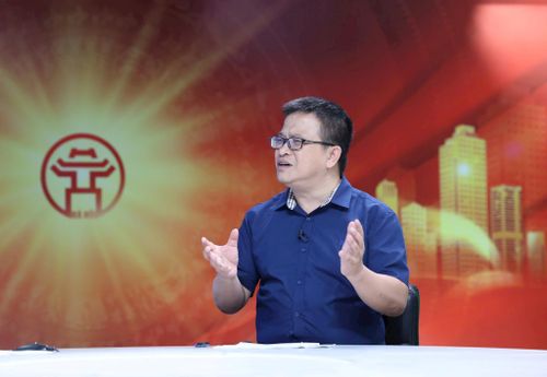 PGS.TS Phạm Hoàng Kiên trao đổi tại chương trình. Ảnh: Thanh Hải