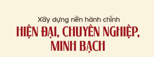 - Để xây dựng nền hành chính hiện đại, gần dân, sát dân hơn, thành phố sẽ triển khai những giải pháp trọng tâm gì trong thời gian tới, thưa đồng chí?