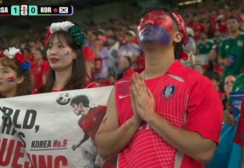 CĐV Hàn Quốc lo lắng cho số phận của đội nhà.