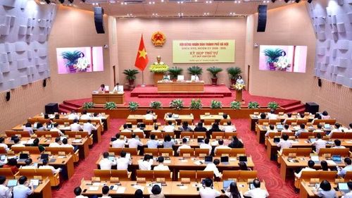  Kỳ họp thứ tư Hội đồng nhân dân thành phố Hà Nội khóa XVII. 