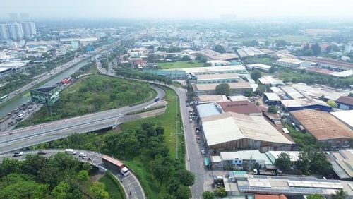Khu vực thực hiện dự án đường Võ Văn Kiệt nối dài