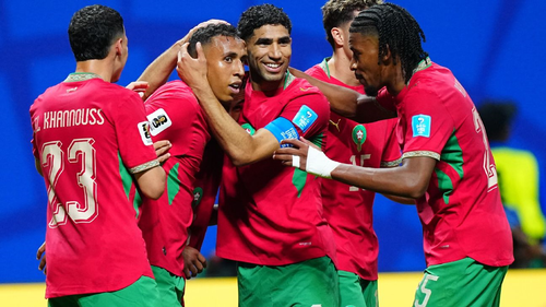 Morocco lội ngược dòng thành công trước Haiti. Ảnh: ESPN 