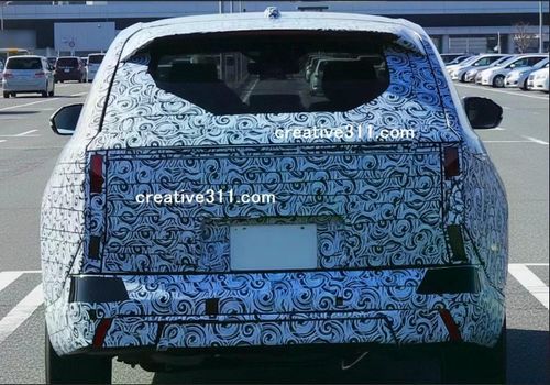 Hình ảnh Honda Avancier mới chạy thử tại Nhật Bản. Ảnh: Creative Trend