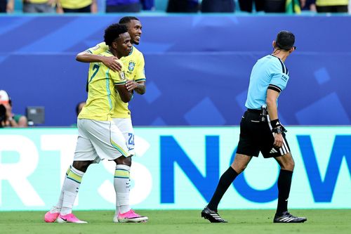 Vinicius ăn ý với Rayan. Ảnh: CONMEBOL