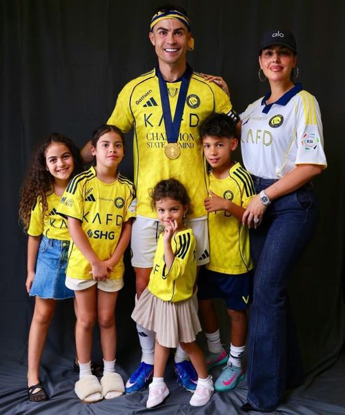 Gia đình của Ronaldo.