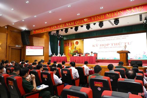 Đồng chí Nguyễn Hồng Lĩnh - Phó Bí thư Thường trực Tỉnh ủy, Chủ tịch HĐND tỉnh phát biểu bế mạc tại Kỳ họp thứ tư (kỳ họp chuyên đề) HĐND tỉnh khóa XIX diễn ra ngày 19/6.