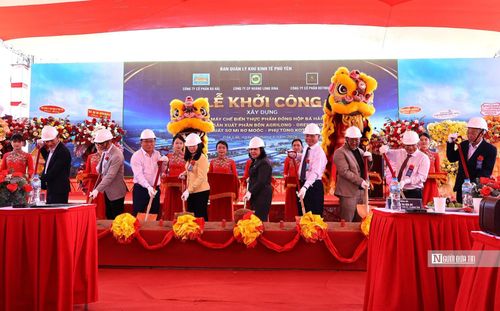 Lãnh đạo tỉnh Đắk Lắk thực hiện nghi thức động thổ 3 nhà máy tại Khu công nghiệp Hòa Hiệp